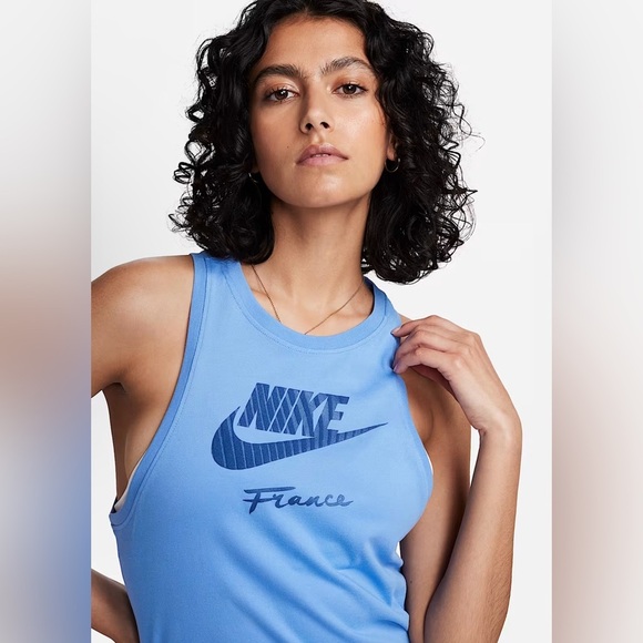 Nike FFF France Women's Tank Top Sz Large New - Picture 4 of 7